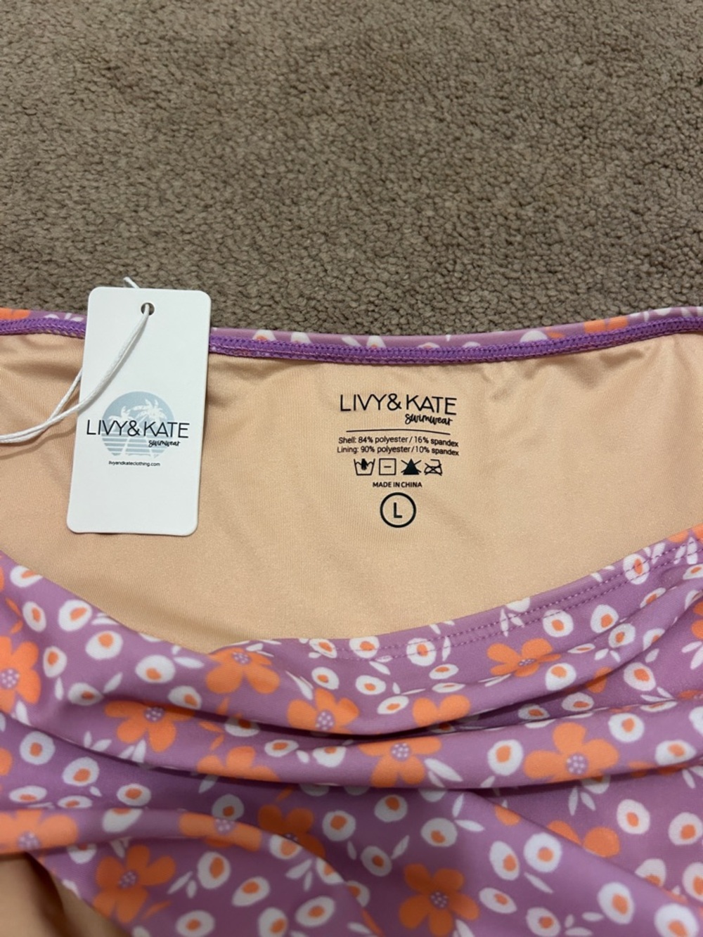 NWT Livy&Kate Bayside Top in Check Mate and Mid Rise Bottoms in Daisy Sunrise - Picture 11 of 11